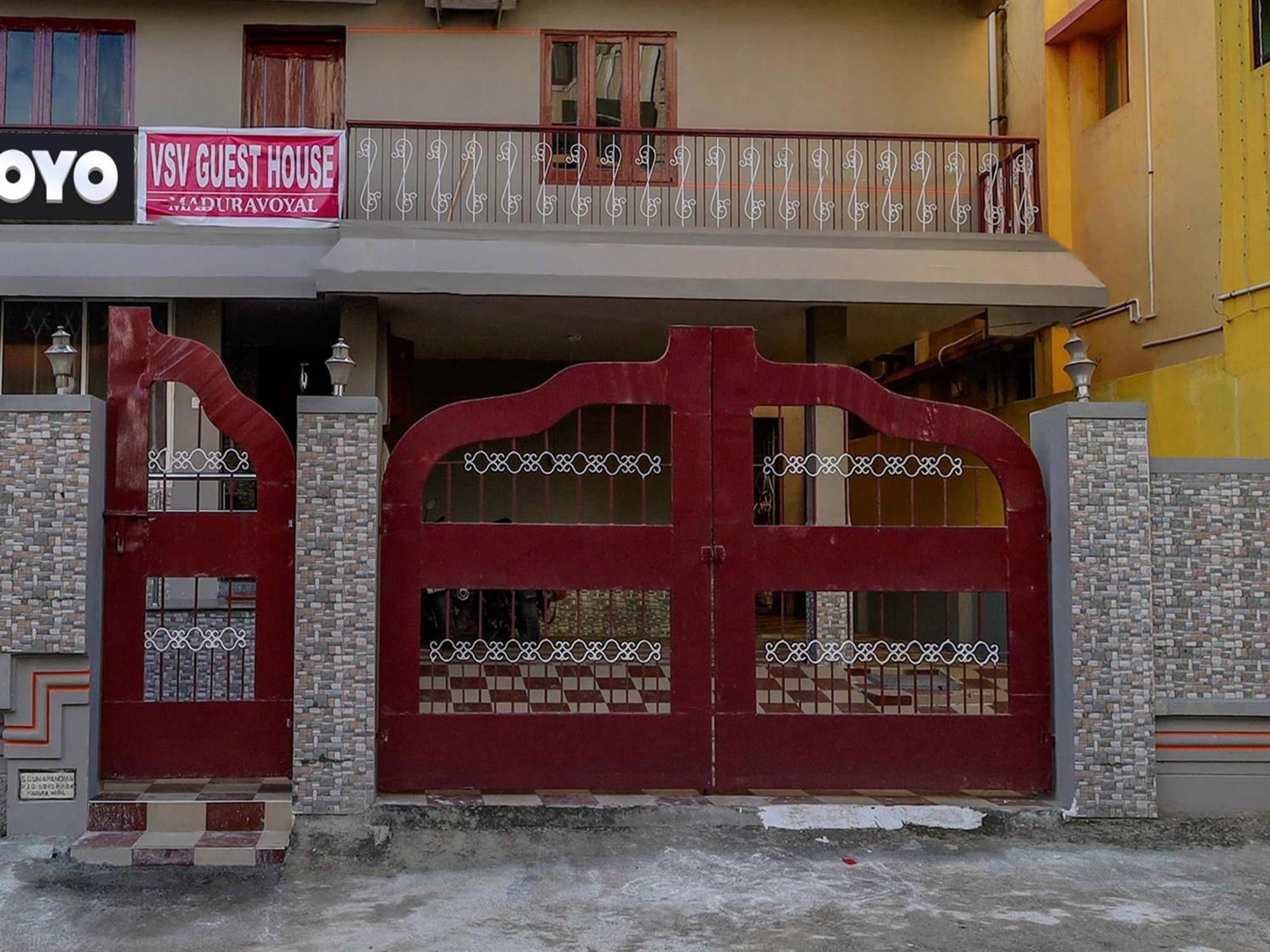 Super Hotel O Vsv Guest House Maduravoyal Chennai Exterior foto